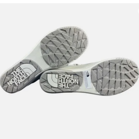 The North Face Women's Sierra Mid Lace WP Gardenia White Grey Boots - Picture 2 of 6
